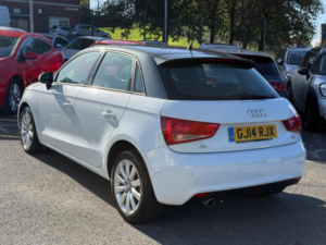 2014 Audi A1 1.6 Tdi Sport Sportback Euro 5 (s/s) 5dr in White — image 5