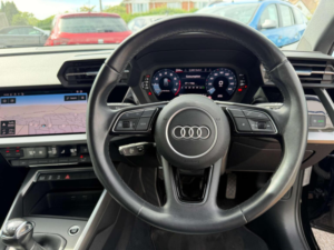 2022 Audi A3 1.0 Tfsi 30 Sport Sportback Euro 6 (s/s) 5dr in Black — image 4