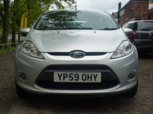 2009 Ford Fiesta 1.4 Tdci Zetec Hatchback 5dr Diesel Manual (110 G/km, 67 Bhp) in Silver — image 6