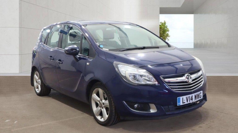 2014 Vauxhall Meriva 1.4i Tech Line Euro 6 5dr in Blue — image 1