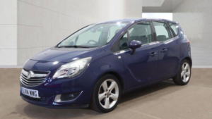 2014 Vauxhall Meriva 1.4i Tech Line Euro 6 5dr in Blue — image 3