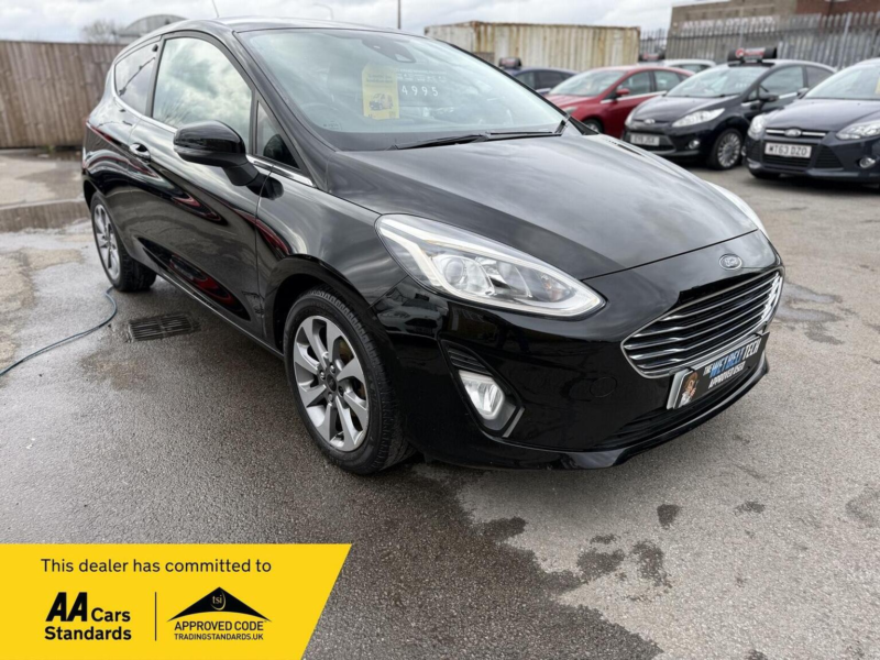 2017 Ford Fiesta 1.1 Ti-Vct Zetec Euro 6 (s/s) 3dr in Black — image 1