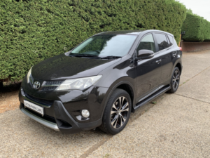 2014 Toyota Rav4 2.2 D-Cat Icon D-4d Auto 4WD Euro 5 5dr in Black — image 3