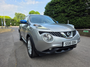 2016 Nissan Juke 1.2 Dig-T N-Connecta Euro 6 (s/s) 5dr in Silver — image 2