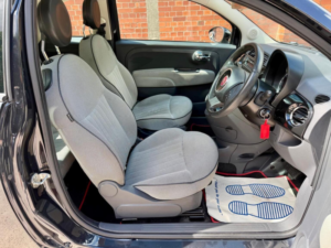 2014 Fiat 500 0.9 Twinair Lounge Dualogic Euro 6 (s/s) 3dr in Black — image 3