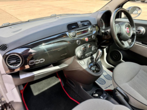 2014 Fiat 500 0.9 Twinair Lounge Dualogic Euro 6 (s/s) 3dr in Black — image 5