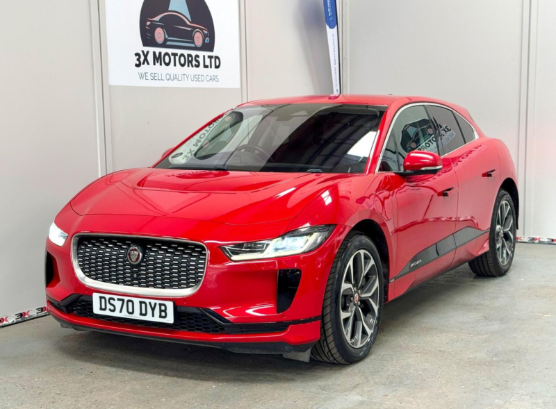 2020 Jaguar I-Pace 400 90kwh Hse Auto 4WD 5dr in Red — image 1