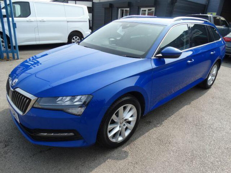 2023 Skoda Superb 2.0 Tdi Se Technology Euro 6 (s/s) 5dr in Blue — image 1