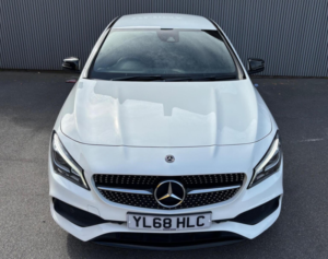2019 Mercedes-Benz Cla 1.6 Cla200 Amg Line Night Edition Coupe Euro 6 (s/s) 4dr in White — image 3