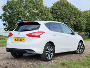 2016 Nissan Pulsar 1.2 Dig-T N-Tec Xtron Euro 6 (s/s) 5dr in White — image 3