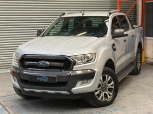 2017 Ford Ranger 3.2 Tdci Wildtrak Auto 4WD Euro 5 4dr in Silver — image 2