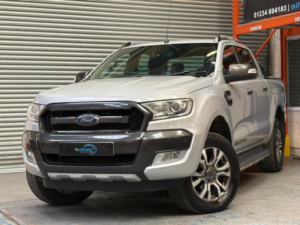 2017 Ford Ranger 3.2 Tdci Wildtrak Auto 4WD Euro 5 4dr in Silver — image 4