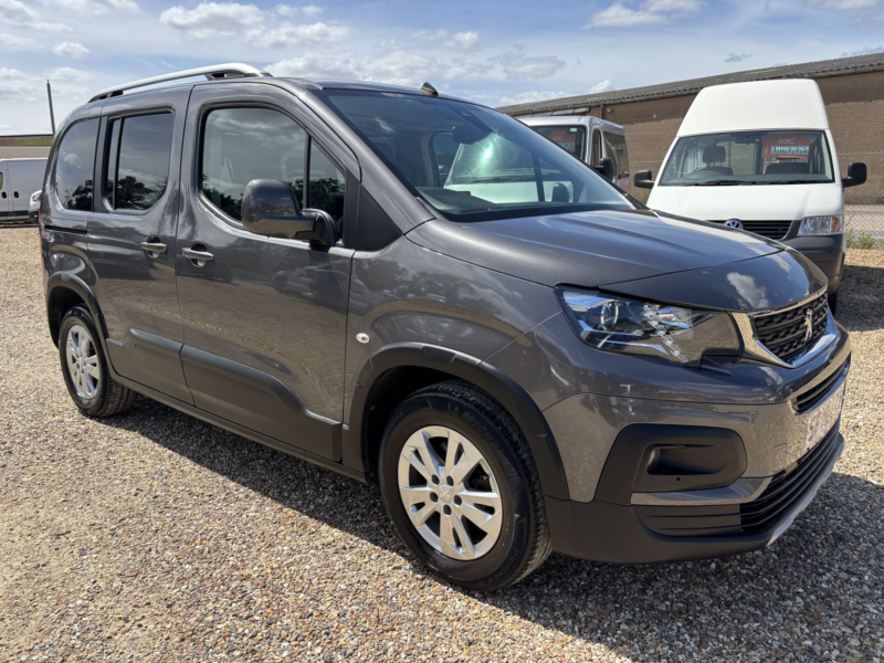 2020 Peugeot Rifter Auto Wav Wheelchair Accessible Vehicle Automatic 1.5 Bluehdi Allure in Grey — image 1