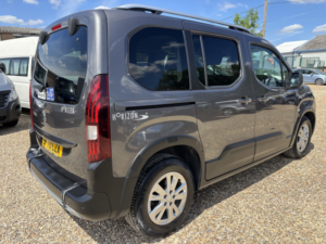 2020 Peugeot Rifter Auto Wav Wheelchair Accessible Vehicle Automatic 1.5 Bluehdi Allure in Grey — image 3