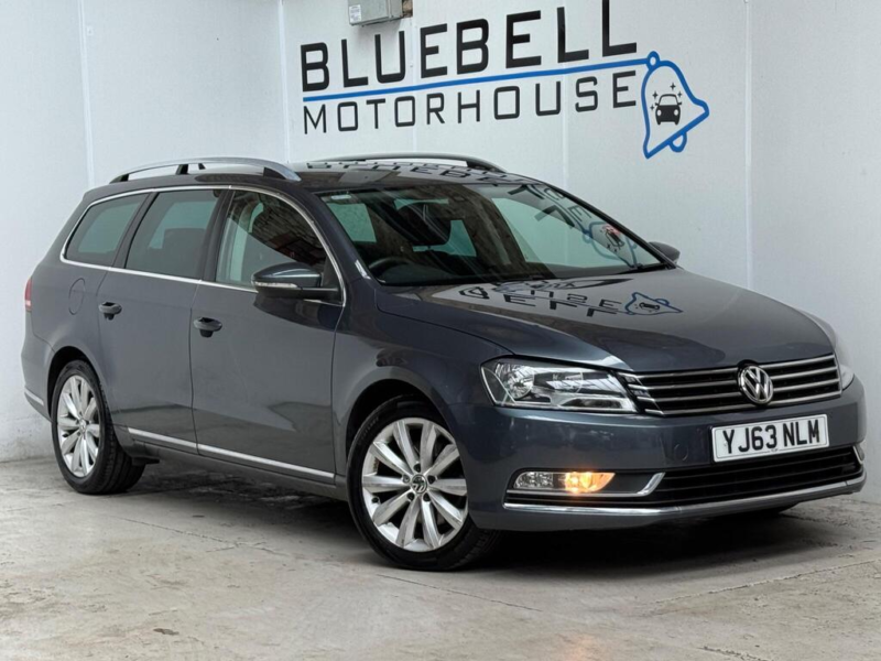 2013 Volkswagen Passat 2.0 Tdi Bluemotion Tech Highline Euro 5 (s/s) 5dr in Grey — image 1