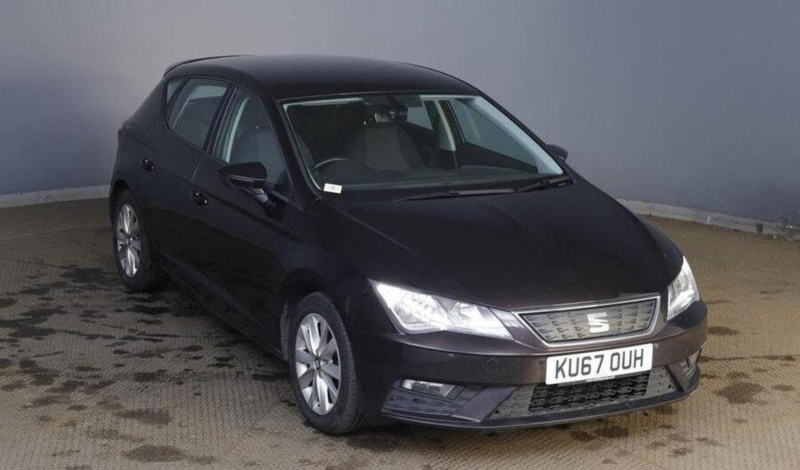 2017 SEAT Leon 1.0 Tsi Ecomotive Se Technology DSG Euro 6 (s/s) 5dr in Purple — image 1