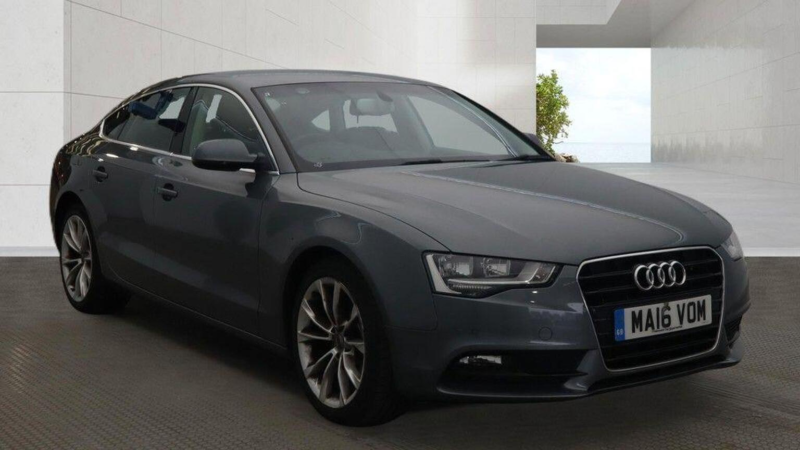 2016 Audi A5 2.0 Tdi Se Technik Sportback Multitronic Euro 6 (s/s) 5dr in Grey — image 1