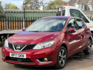 2017 Nissan Pulsar 1.2 Dig-T Acenta Xtron Euro 6 (s/s) 5dr in Red — image 2