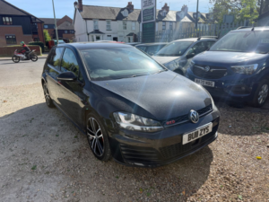 2016 Volkswagen Golf 2.0 Tdi Bluemotion Tech Gtd Hatchback 5dr Diesel Manual Euro 6 (s/s) (184 Ps) in Black — image 1