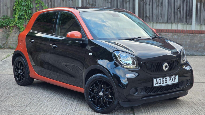 2018 Smart Forfour 0.9t Prime Sport (premium) Twinamic Euro 6 (s/s) 5dr in Orange — image 1