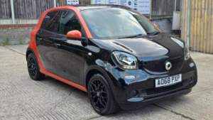 2018 Smart Forfour 0.9t Prime Sport (premium) Twinamic Euro 6 (s/s) 5dr in Orange — image 4