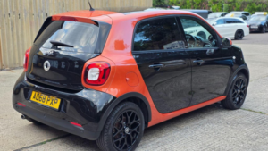 2018 Smart Forfour 0.9t Prime Sport (premium) Twinamic Euro 6 (s/s) 5dr in Orange — image 6