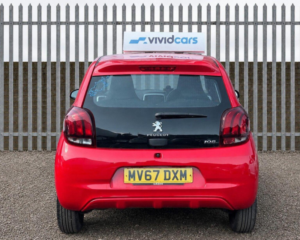 2017 Peugeot 108 1.0 Active Euro 6 5dr in Red — image 2