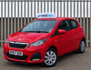 2017 Peugeot 108 1.0 Active Euro 6 5dr in Red — image 3