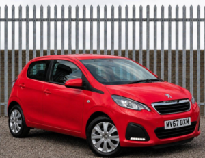 2017 Peugeot 108 1.0 Active Euro 6 5dr in Red — image 4