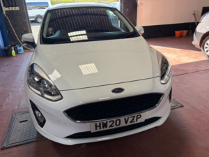2020 Ford Fiesta Van 1.5 Tdci in White — image 3