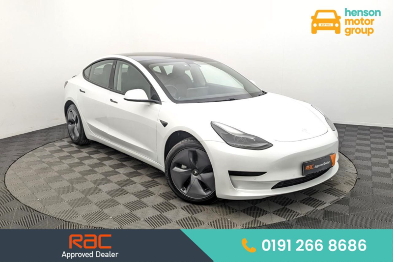 2020 Tesla Model 3 Standard Range Plus Saloon 4dr Electric Auto Rwd (241 Bhp) in White — image 1