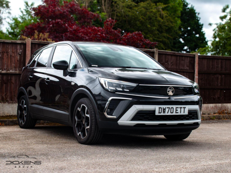 2021 Vauxhall Crossland 1.2 Elite Nav Euro 6 (s/s) 5dr in Black — image 1