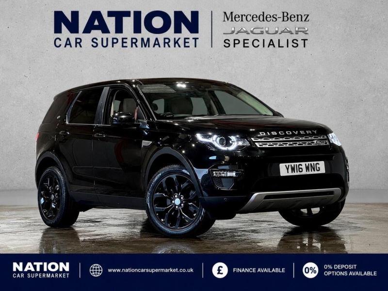 2016 Land Rover Discovery Sport 2.0 Td4 Hse 4WD Euro 6 (s/s) 5dr in Black — image 1