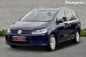 2019 Volkswagen Sharan 1.4 Tsi Se Nav DSG Euro 6 (s/s) 5dr in Blue — image 3