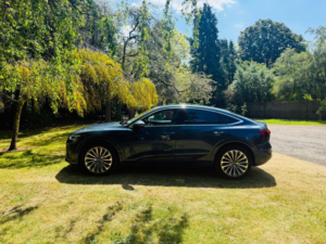 2023 Audi Q8 E-Tron 55 S Line Sportback 5dr Electric Auto Quattro 114kwh (11kw Charger) (408 Ps) in Blue — image 4