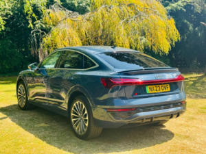 2023 Audi Q8 E-Tron 55 S Line Sportback 5dr Electric Auto Quattro 114kwh (11kw Charger) (408 Ps) in Blue — image 5