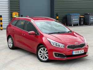 2018 Kia Ceed 1.6 Crdi 2 Sportswagon Dct Euro 6 (s/s) 5dr in Red — image 5