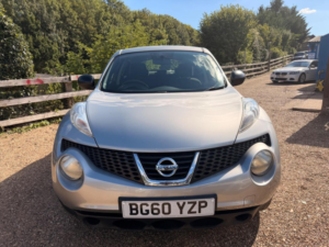 2010 Nissan Juke 1.6 Visia Euro 5 5dr in Silver — image 3