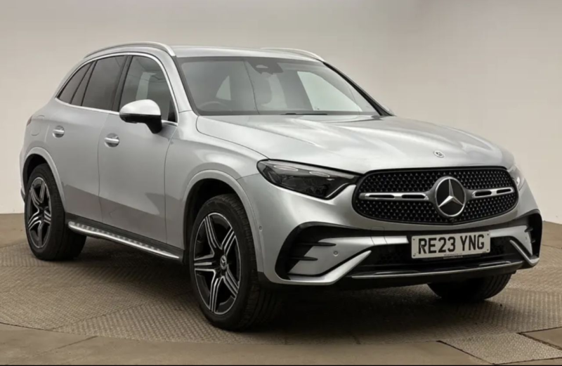 2023 Mercedes-Benz Glc 2.0 Glc300e 31.2kwh Amg Line (premium) SUV 5dr Petrol Plug-In Hybrid G-Tronic+ 4matic Euro 6 (s/s) (313 Ps) in Silver — image 1