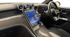 2023 Mercedes-Benz Glc 2.0 Glc300e 31.2kwh Amg Line (premium) SUV 5dr Petrol Plug-In Hybrid G-Tronic+ 4matic Euro 6 (s/s) (313 Ps) in Silver — image 2