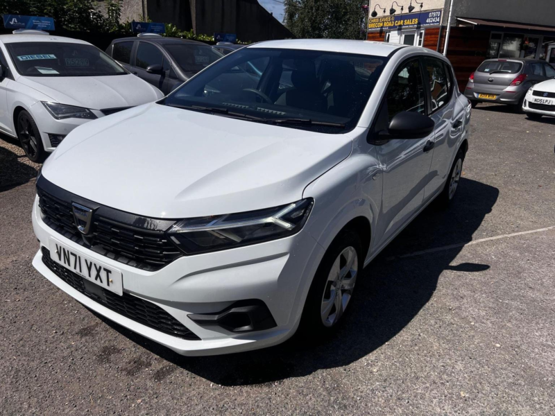 2021 Dacia Sandero 1.0 Tce Essential Euro 6 (s/s) 5dr in White — image 1