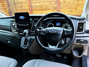 2020 Ford Tourneo Custom L2 Lwb 7 SEAT Auto Wheelchair Accessible Disabled Access Vehicle Wav in Silver — image 2