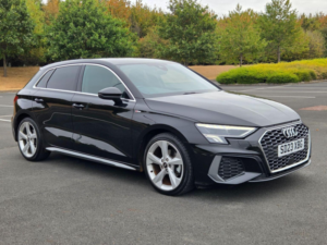 2023 Audi A3 2.0 Tdi 35 S Line Sportback S Tronic Euro 6 (s/s) 5dr in Black — image 5