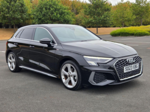 2023 Audi A3 2.0 Tdi 35 S Line Sportback S Tronic Euro 6 (s/s) 5dr in Black — image 6