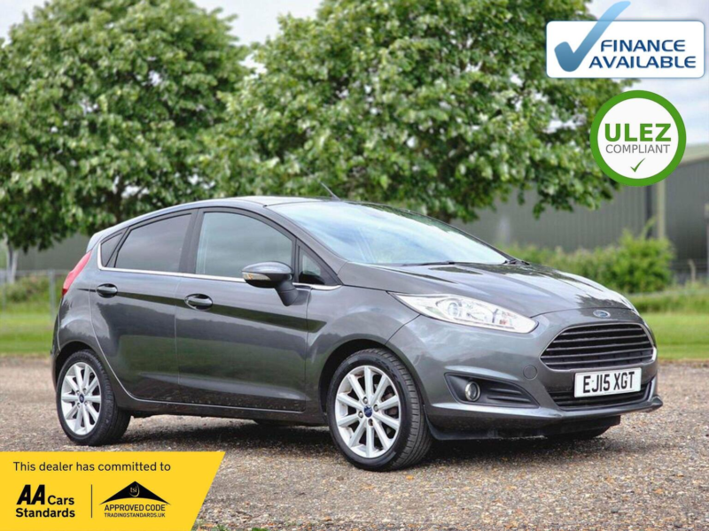 2015 Ford Fiesta 1.0t Ecoboost Titanium Powershift Euro 6 5dr in Grey — image 1