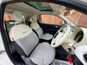 2015 Fiat 500 1.2 Lounge Euro 6 (s/s) 3dr in White — image 3