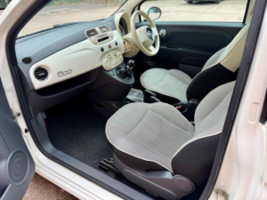 2015 Fiat 500 1.2 Lounge Euro 6 (s/s) 3dr in White — image 6