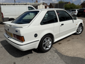 1987 Ford Escort 1.6 Turbo Rs in White — image 3