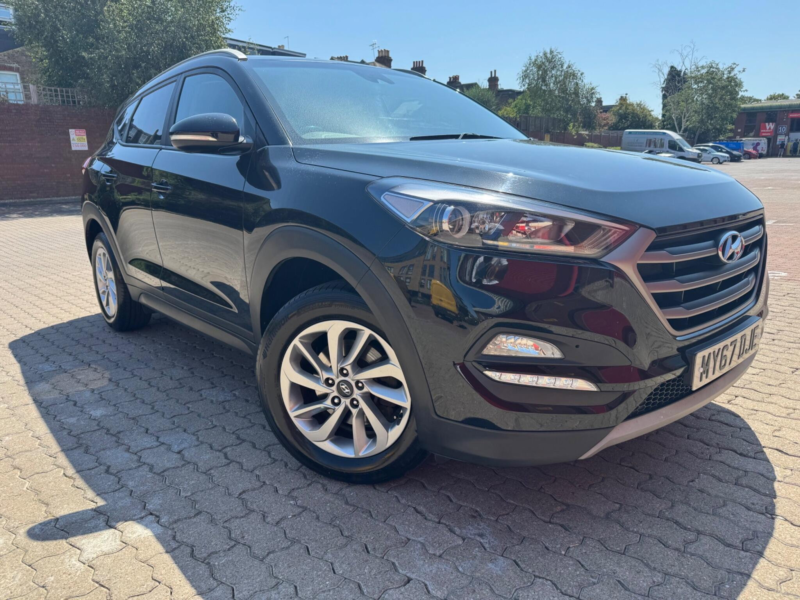 2017 Hyundai Tucson 1.6 Gdi Blue Drive Se Euro 6 (s/s) 5dr in Black — image 1