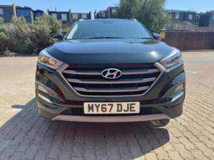 2017 Hyundai Tucson 1.6 Gdi Blue Drive Se Euro 6 (s/s) 5dr in Black — image 3